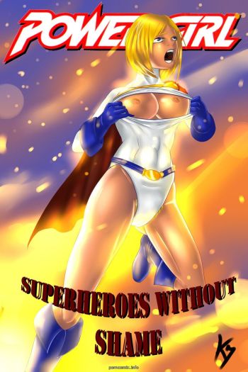 Powergirl - Superheroes without shame cover