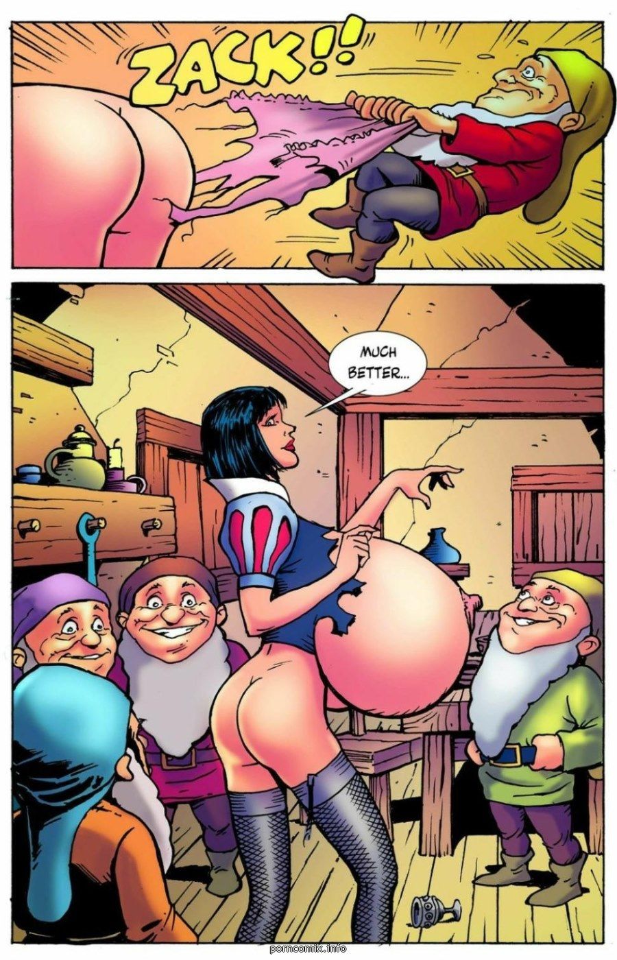 Botcomics - Seven Daring Dwarves, Snow White page 17