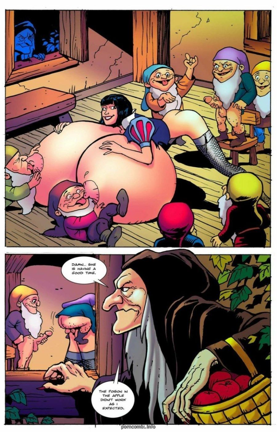 Botcomics - Seven Daring Dwarves, Snow White page 22