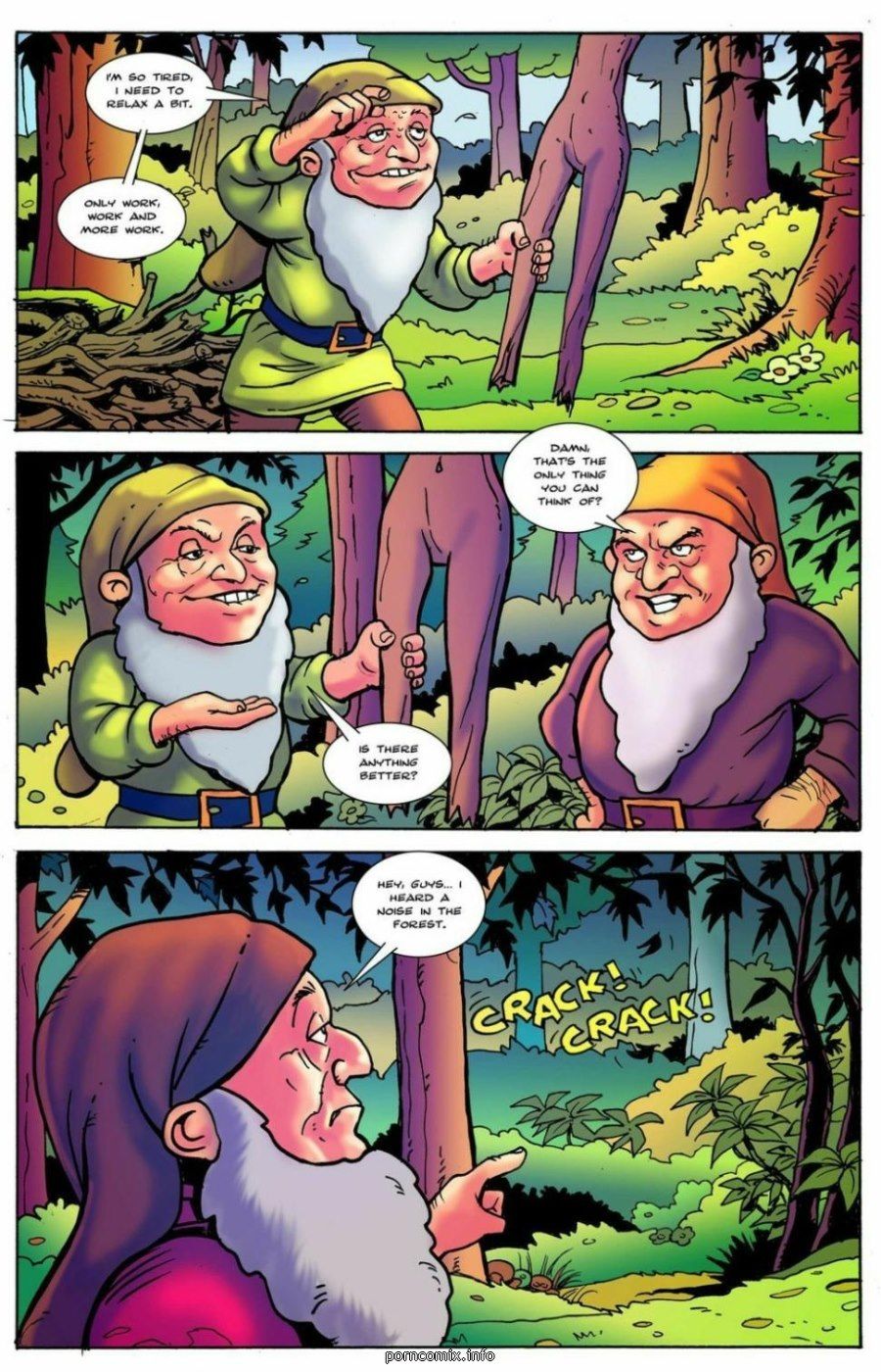 Botcomics - Seven Daring Dwarves, Snow White page 4