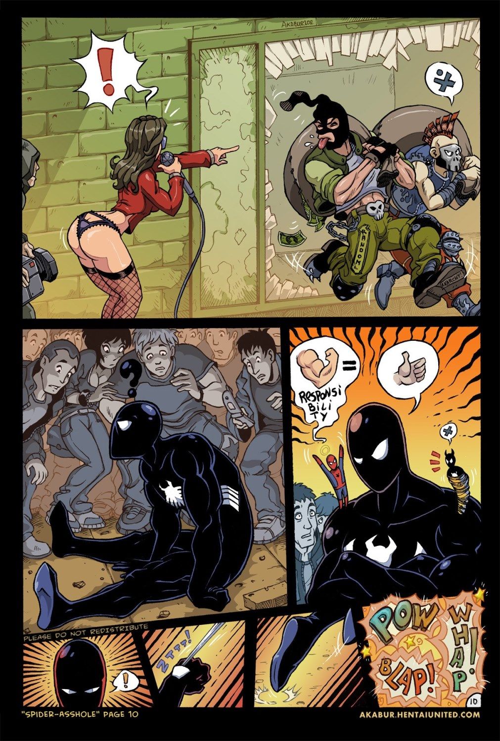 Spider-Man XXX - Asshole, Akubar page 11
