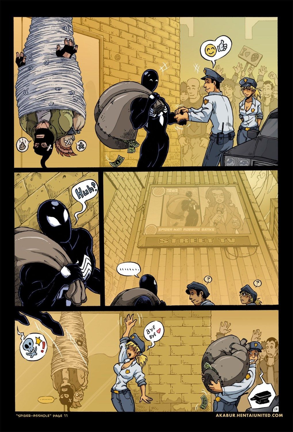 Spider-Man XXX - Asshole, Akubar page 12