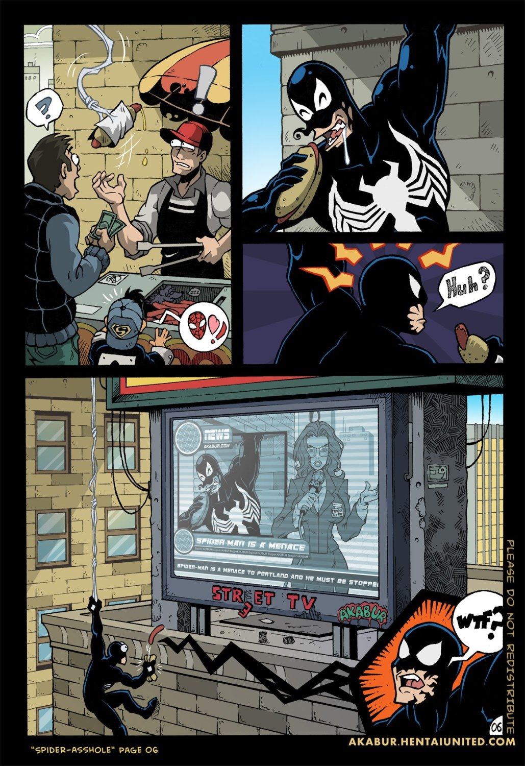 Spider-Man XXX - Asshole, Akubar page 7