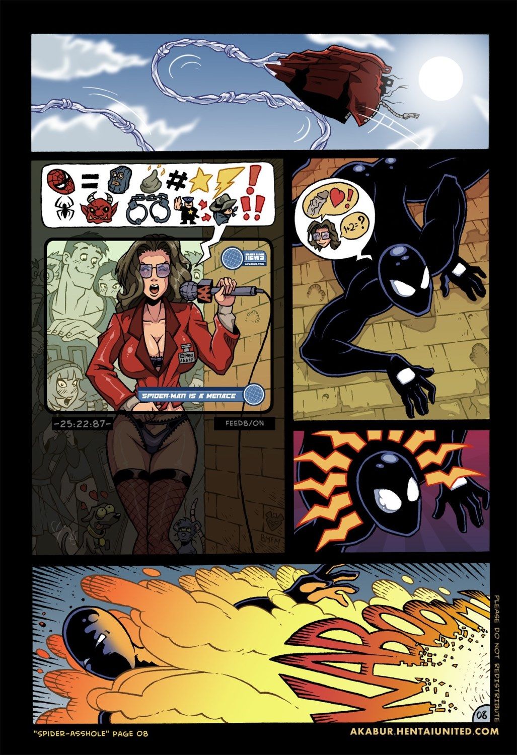 Spider-Man XXX - Asshole, Akubar page 9