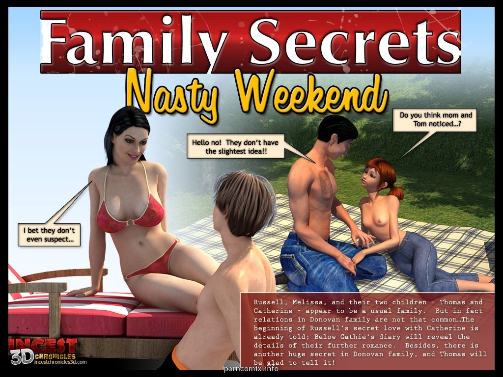 Family Secrets. Nasty Weekend-IncestChronicles3D page 1