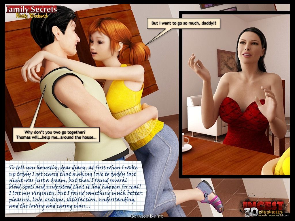 Family Secrets. Nasty Weekend-IncestChronicles3D page 18