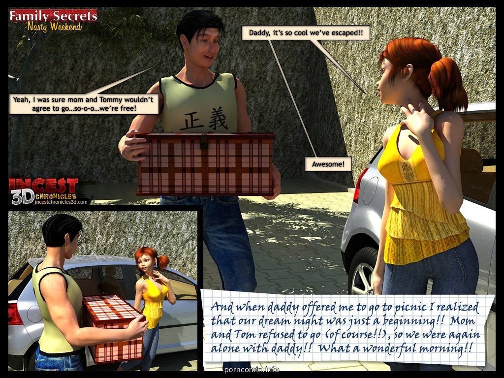 Family Secrets. Nasty Weekend-IncestChronicles3D page 20