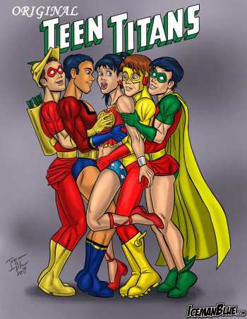 Original Teen Titans cover