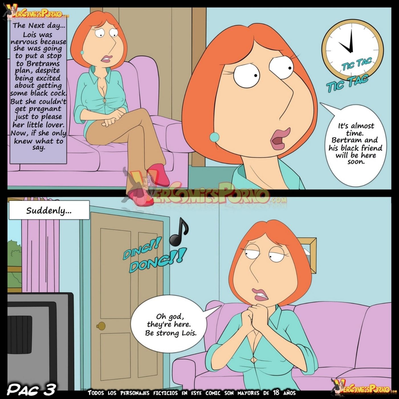 Croc,Baby's Play 5-Impregnation of Lois,Family Guy page 4