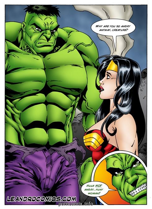 Wonder Woman vs Incredibly Horny Hulk page 17