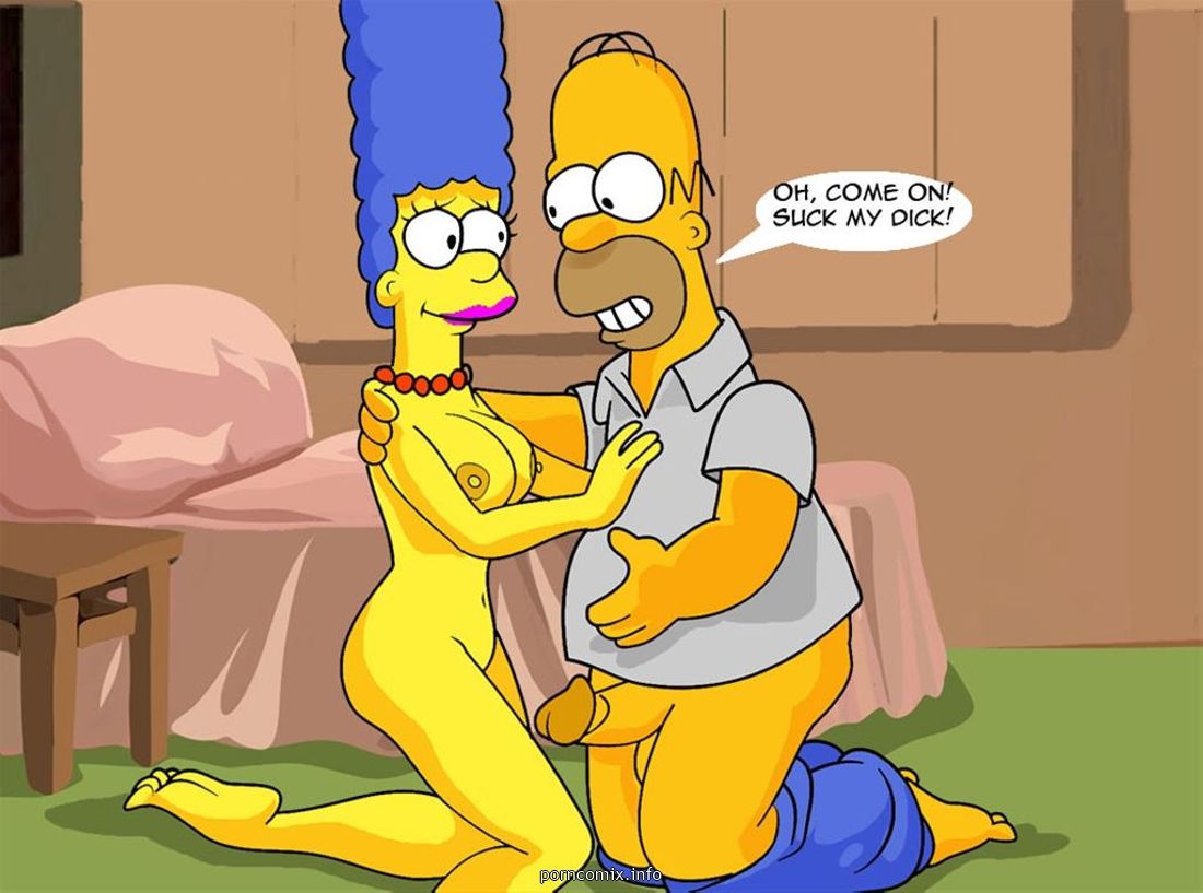 Marge Simpson Does Anal,Cartoon sex page 3