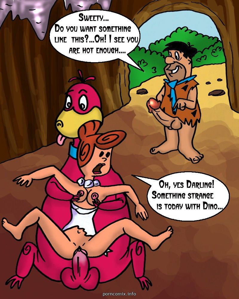Flintstones in Cave Orgy,Cartoon sex page 3