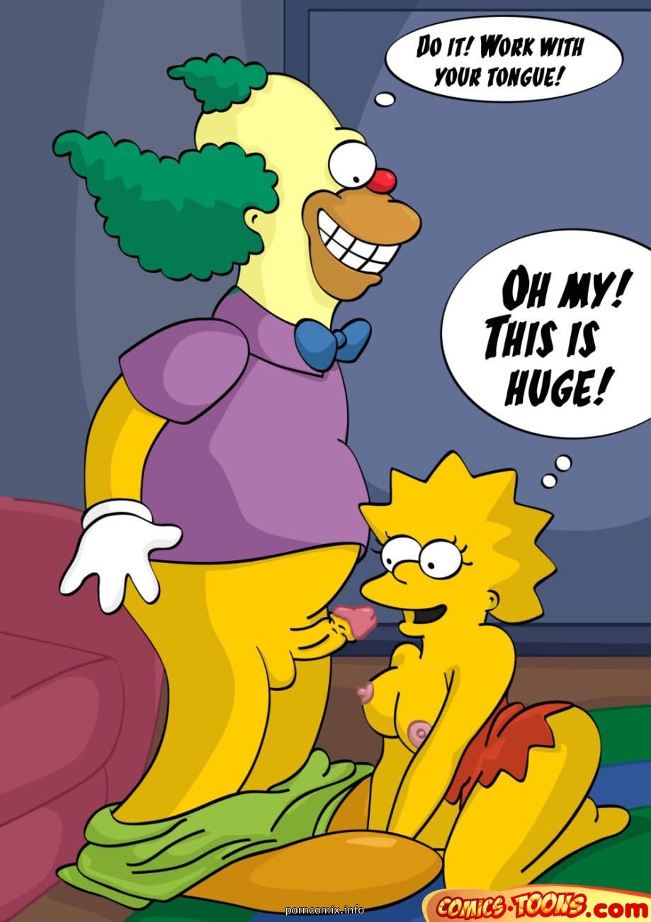 Krusty Vs Perverted Fans (<b>The</b> <b>Simpsons</b>) page 5.