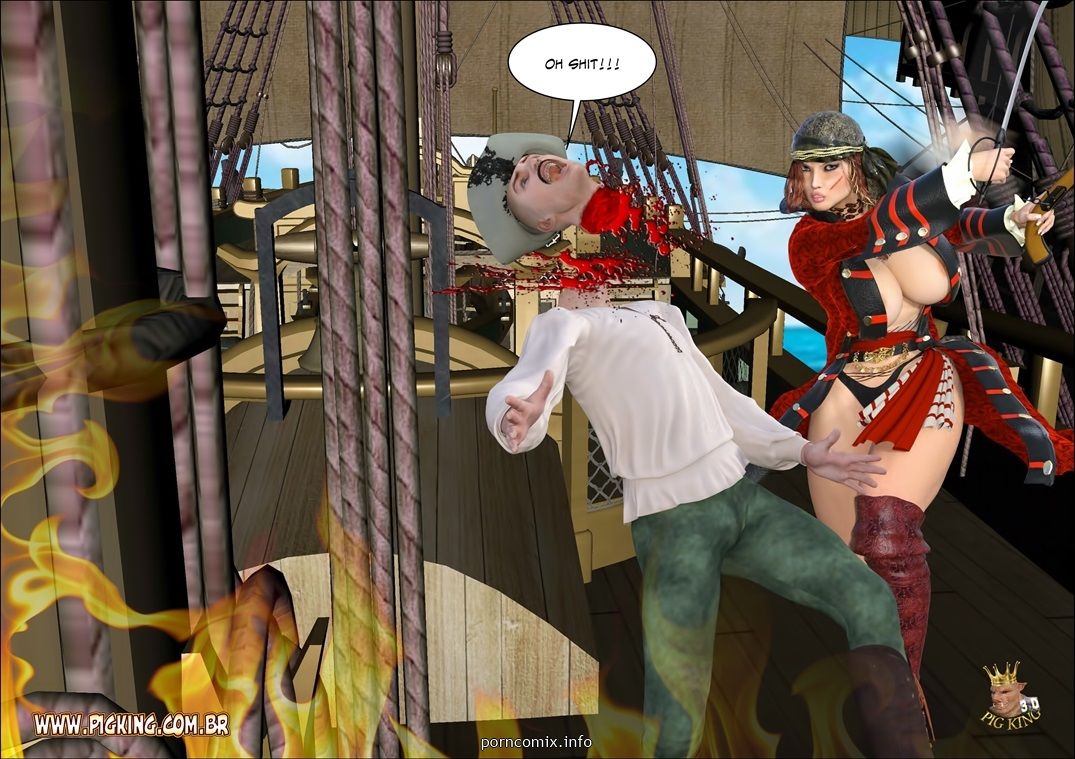 [Pig King] Avalon Sanguinary Pirate - 3D Sex page 11