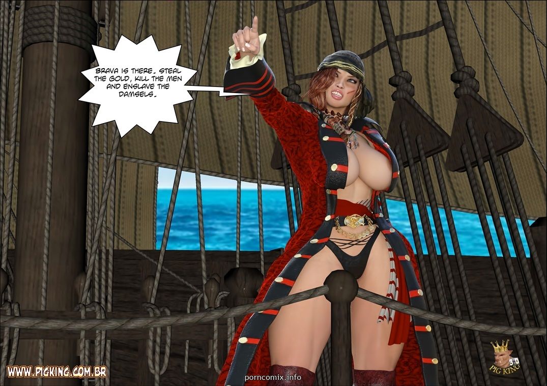 [Pig King] Avalon Sanguinary Pirate - 3D Sex page 7