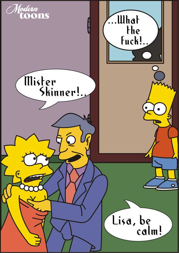 Simpsons - Skinner Great Seducer page 3