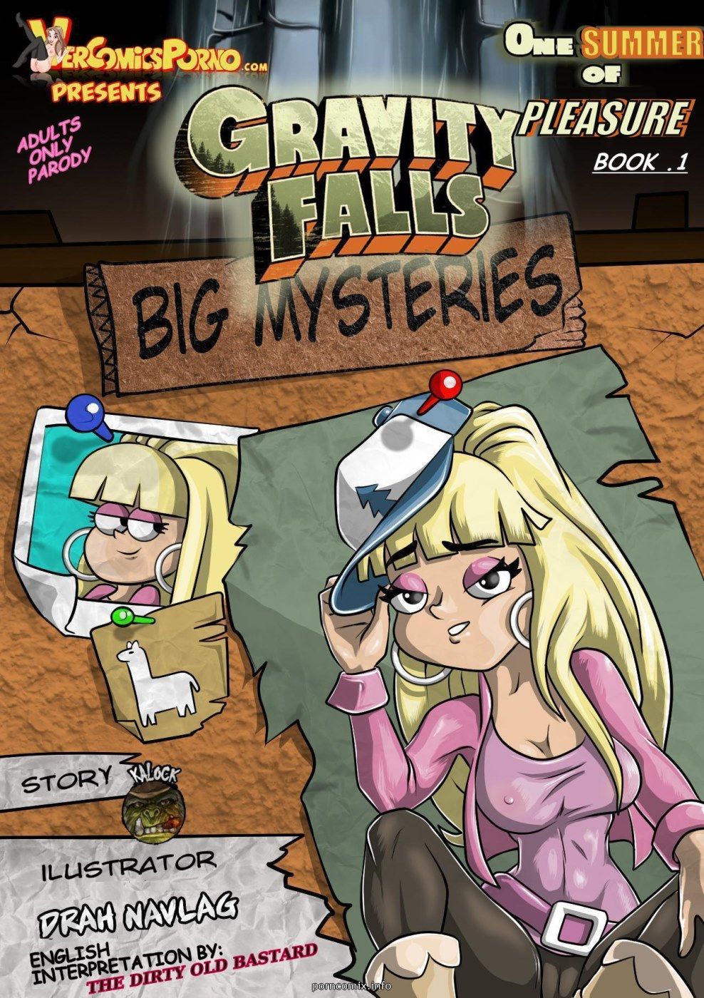 Drah Navlag-Gravity Falls Big Mysteries-English page 1