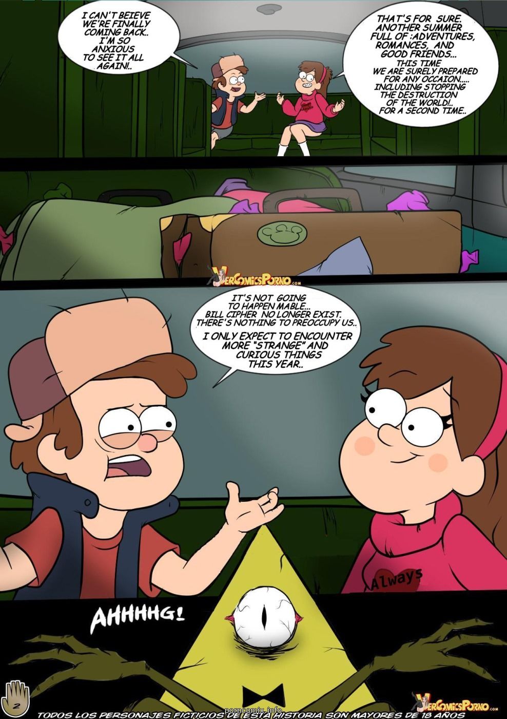 Drah Navlag-Gravity Falls Big Mysteries-English page 3