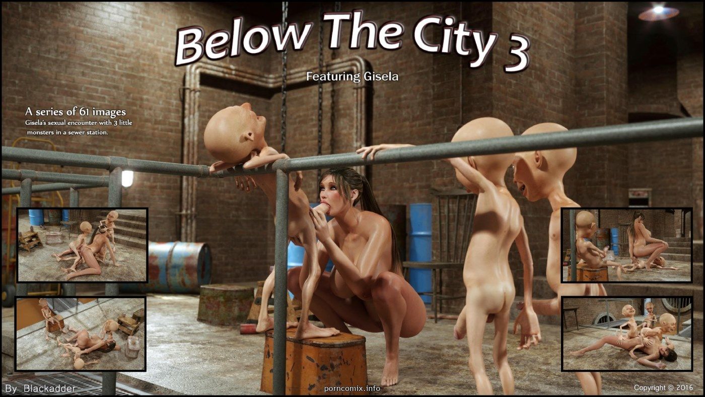 Blackadder - Below The City 3,Sex page 1