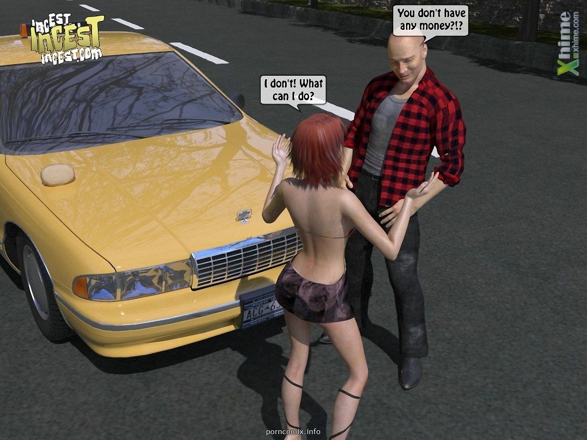 Daddy & Taxi driver - Incest Sex page 6