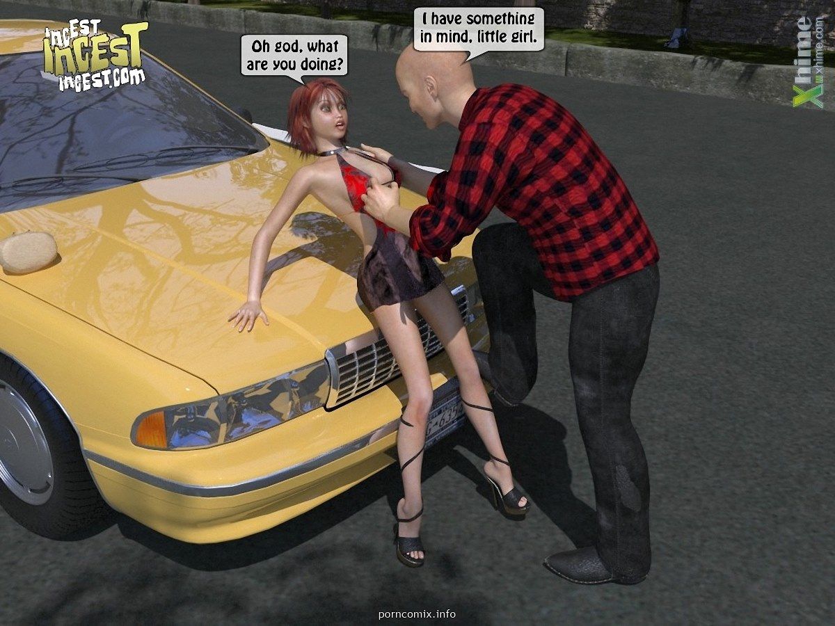 Daddy & Taxi driver - Incest Sex page 7