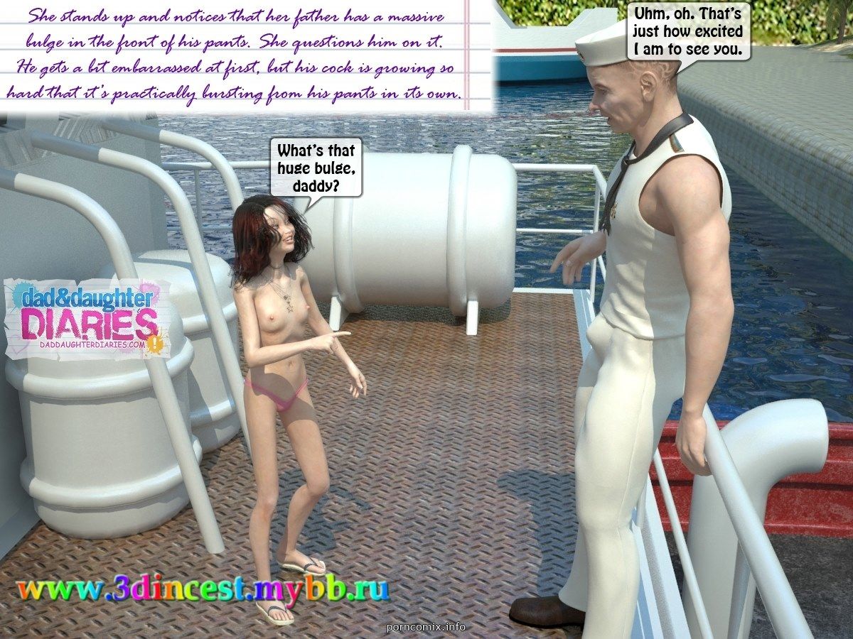 Daddy + Daughter 15 Diaries incest sex page 10