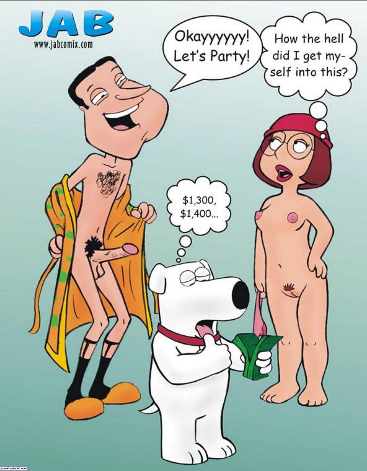 Jab comix - Family Guy,Incest sex page 6