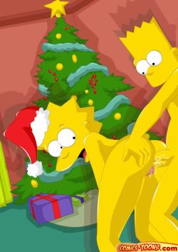 The Simpsons - Christmas Fuck,Incest sex