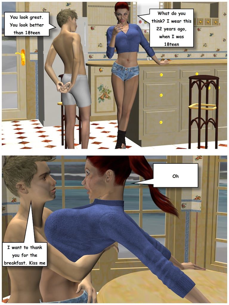 Vger, Mom son - Two models 2 Incest sex page 5