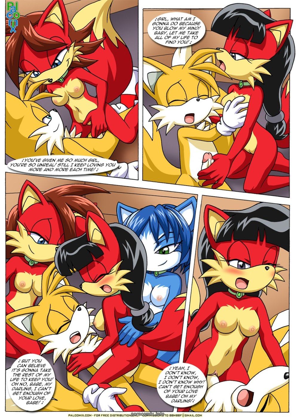 FoXXXes - PalComix Furry sex page 31