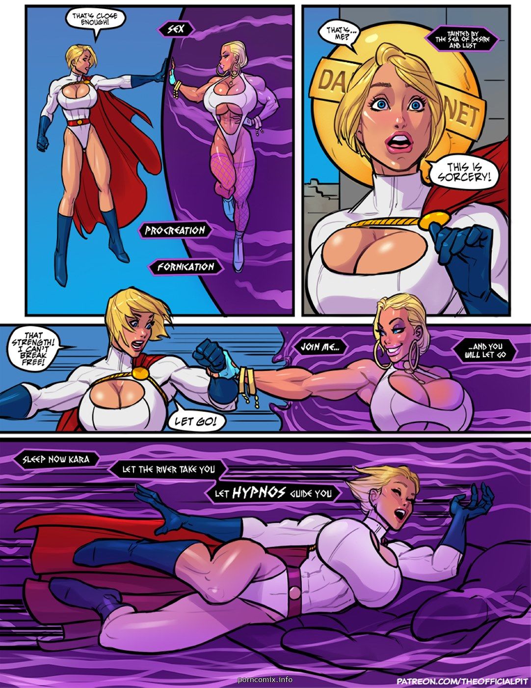 Power Girl vs Darkseid (Superman) page 4