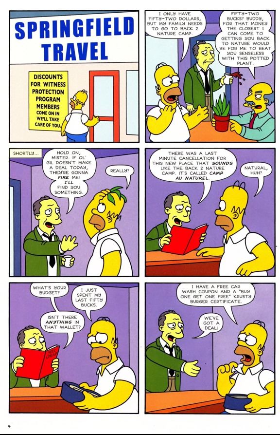 The Simpsons au Naturel! page 4