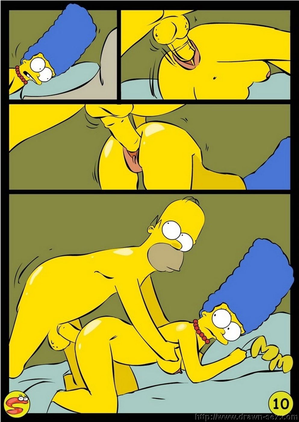 Wit Simpsons - Drawn Sex page 10