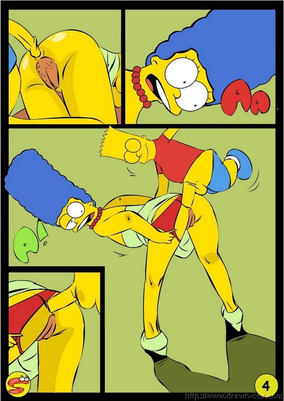Wit Simpsons - Drawn Sex page 4