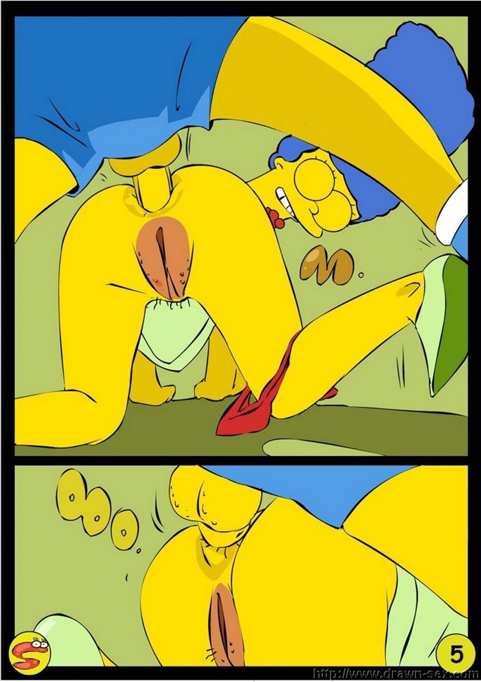 Wit Simpsons - Drawn Sex page 5