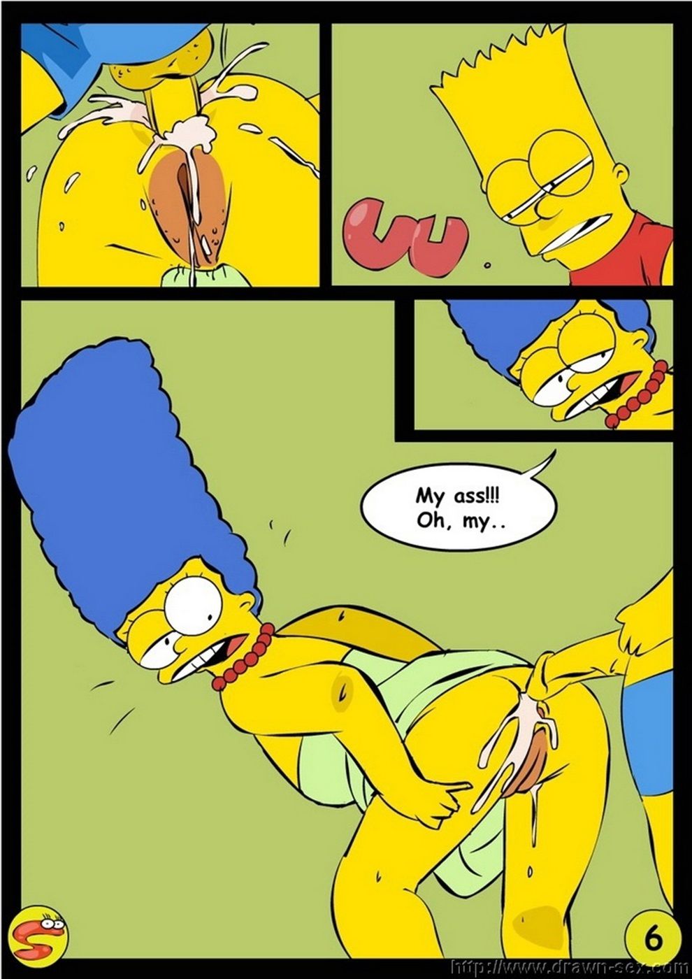 Wit Simpsons - Drawn Sex page 6
