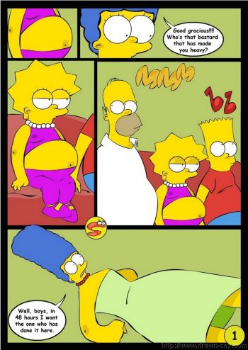 Wit Simpsons - Drawn Sex cover