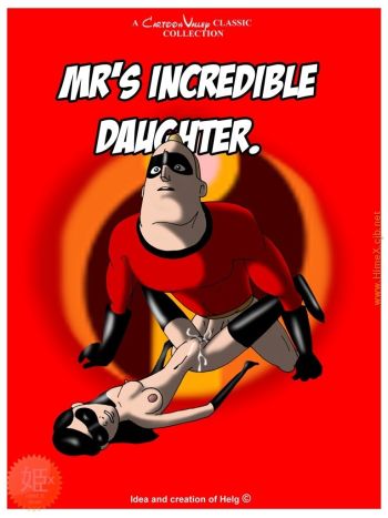 Mr's Incredible Daughter-Cartoon Vallery cover