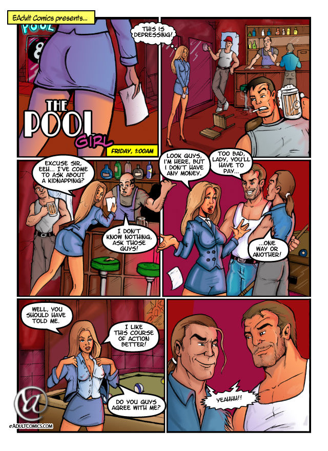 eAdult Comix - Pool Girl, XXX Sex page 2