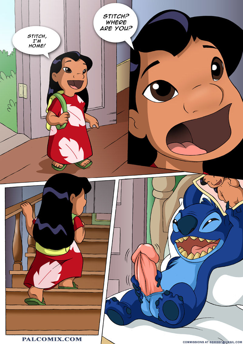 Pal Comix Lilo and Stitch - Lessons,Cartoon page 2