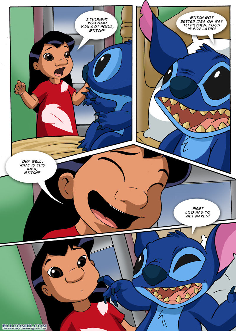 Pal Comix Lilo and Stitch - Lessons,Cartoon page 8