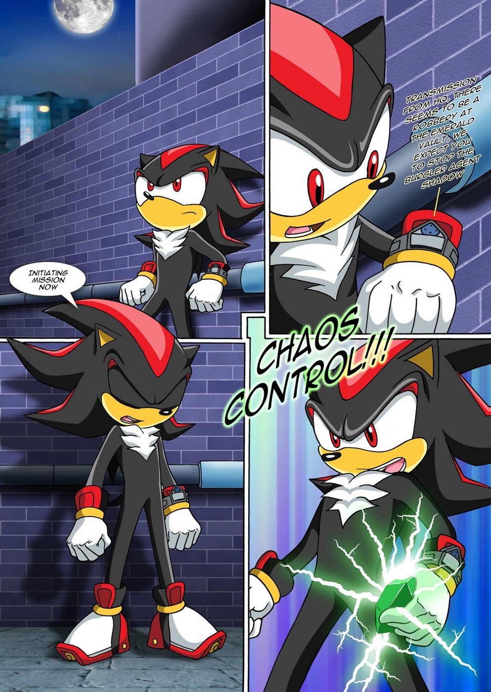 PalComix - Jinxed Shadow,Sonic Furry page 1