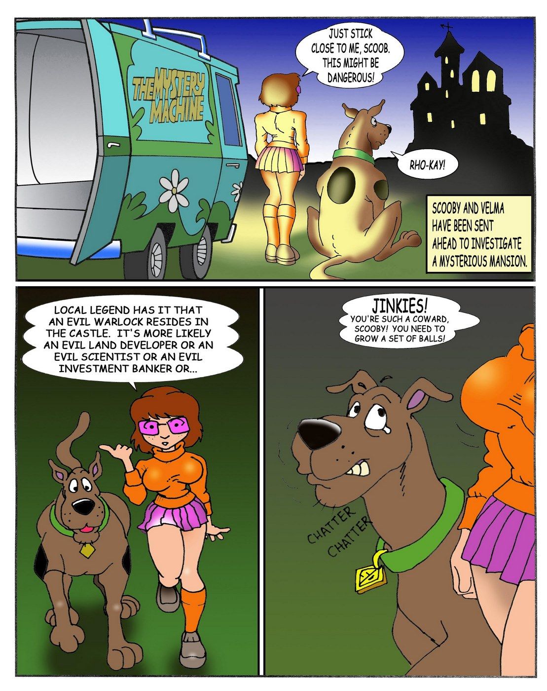 Mystery of the Sexual Weapon (Scooby-Doo) page 2