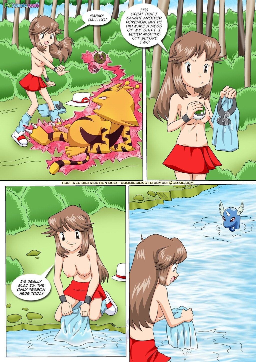 Pokemon - Leaf safari adventure,Pal Comix page 12