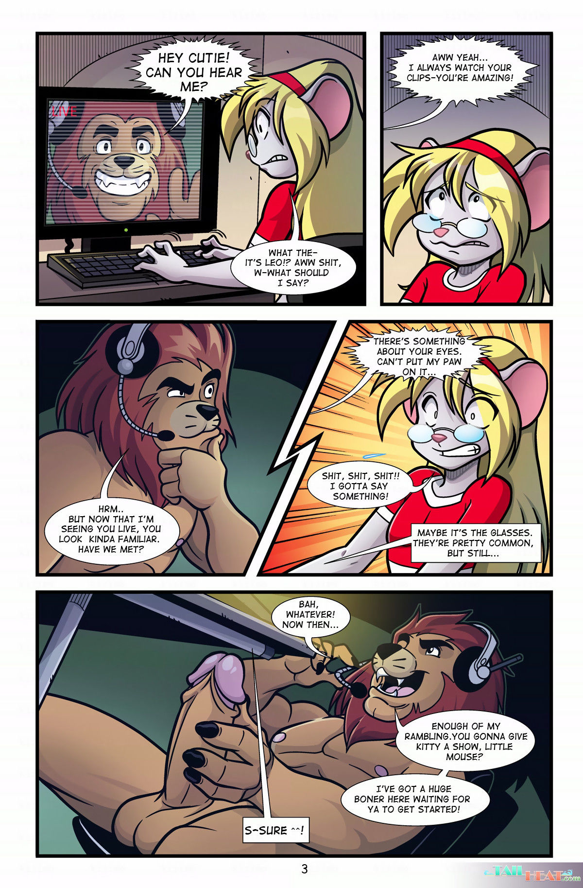 Linno - Camwhore,Tail Heat Furry sex Page 4 - Free Porn Comics