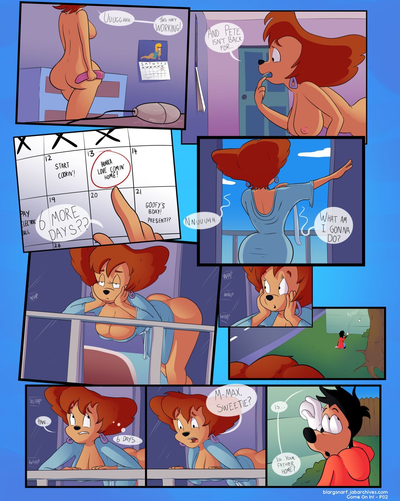 Blargsnarf - Come On In! (Goof Troop) page 3