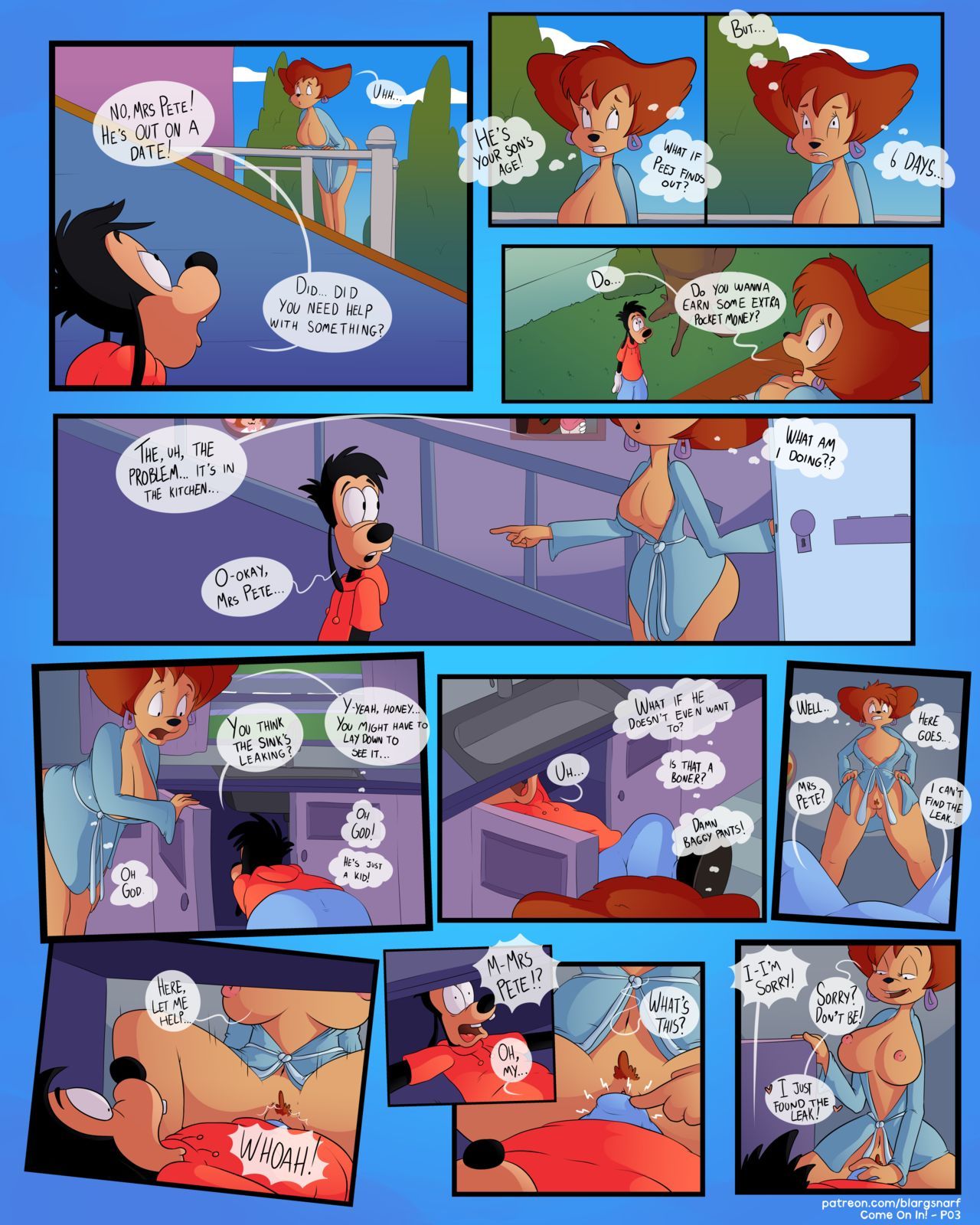 Blargsnarf - Come On In! (Goof Troop) page 4