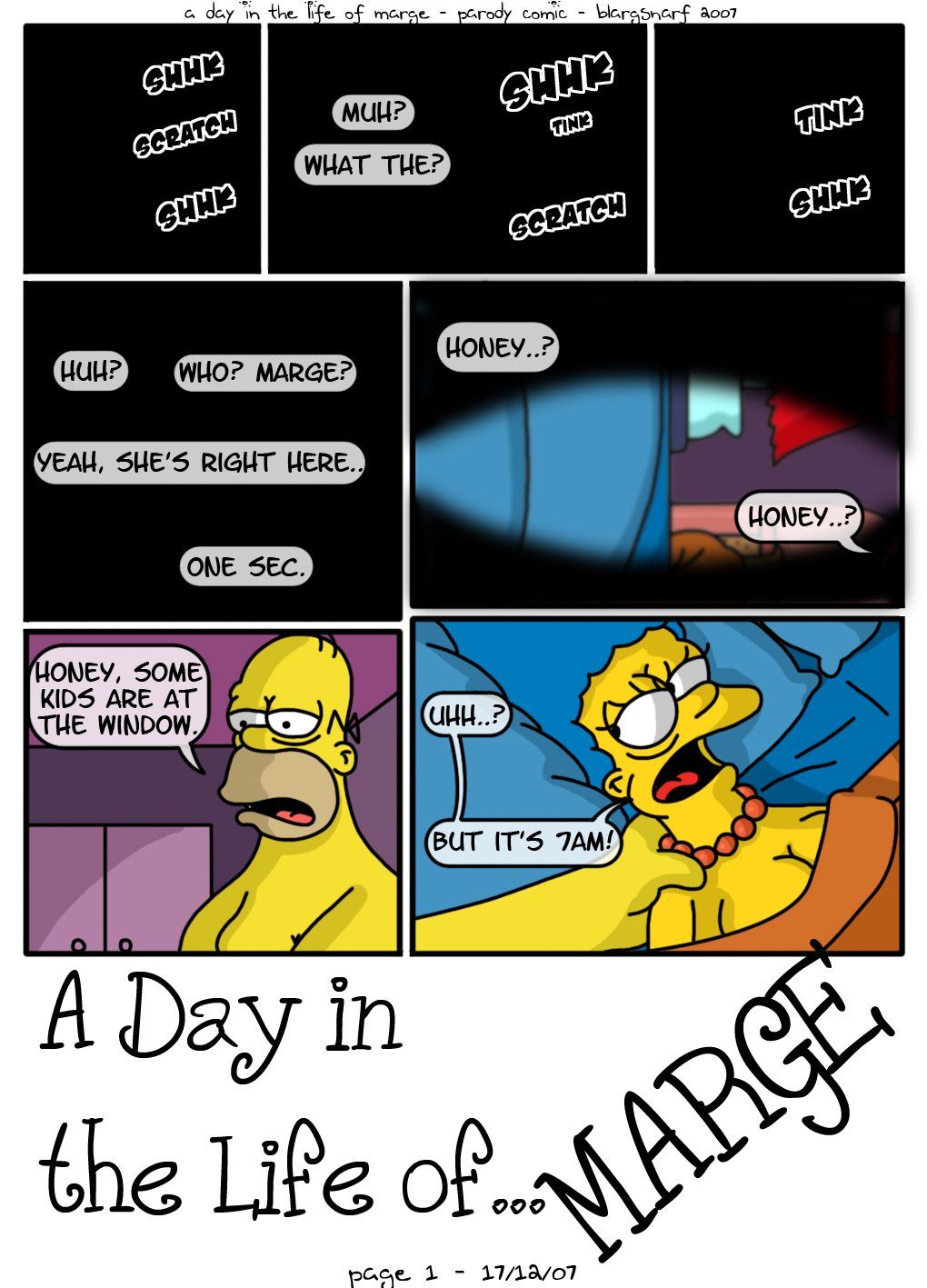 [Blargsnarf] A Day Life of Marge (The Simpsons) page 2