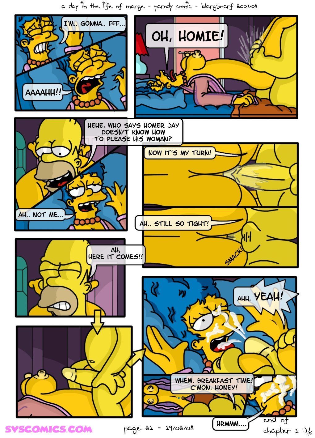 [Blargsnarf] A Day Life of Marge (The Simpsons) page 22
