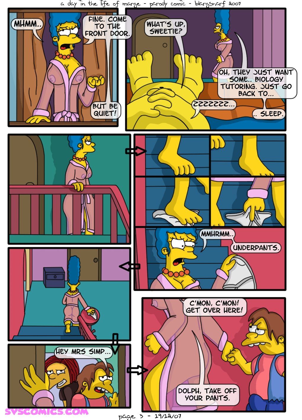 [Blargsnarf] A Day Life of Marge (The Simpsons) page 4